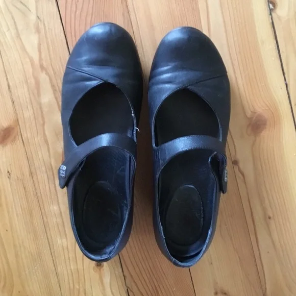 Dansko Black Mary Jane Flats - Picture 5 of 8